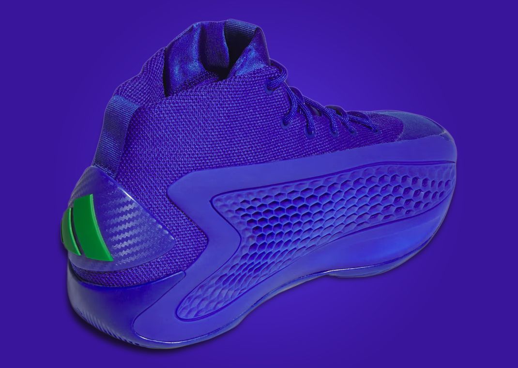 adidas AE 1 Velocity Blue Heel Angle