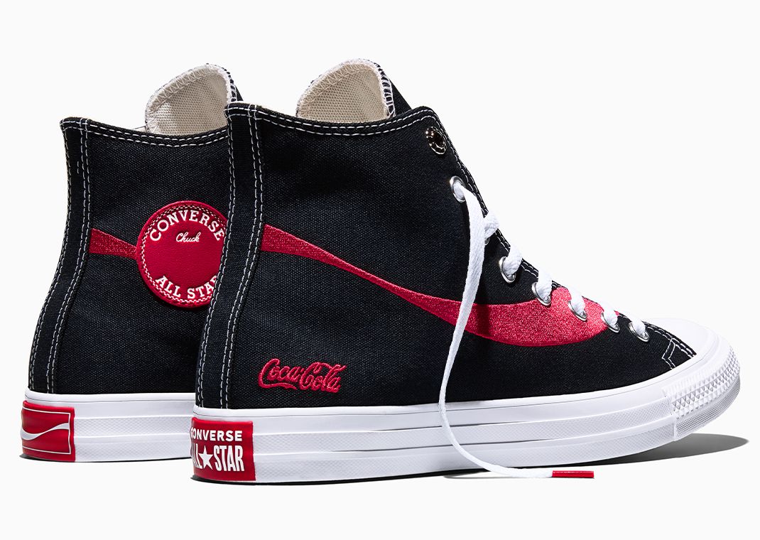 Coca-Cola x Converse Chuck Taylor Coke Zero - Back Angle