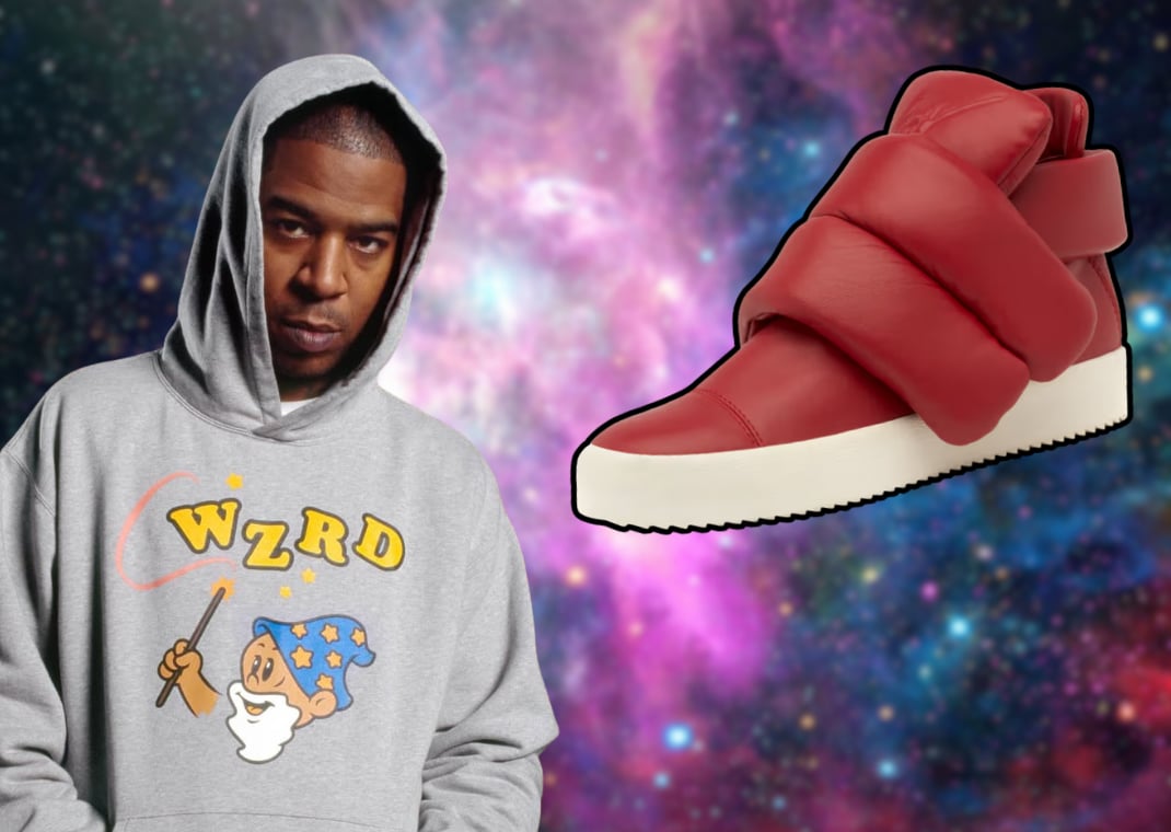 Kid Cudi's Giuseppe Zanotti Puffy Strap