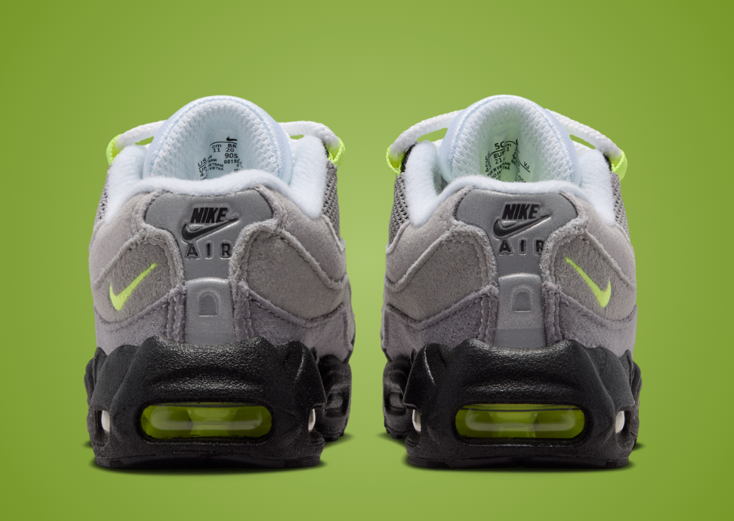 Nike Air Max 95 OG Big Bubble Neon (TD) Heel
