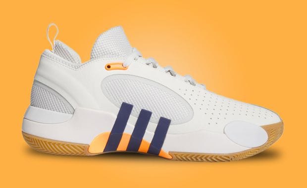 The adidas D.O.N. Issue 5 White Orange Releases February 2024