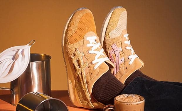 A Malaysian Delicacy Inspires The HUNDRED% x SneakerLAH x Asics GEL-Lyte III Teh Tarik