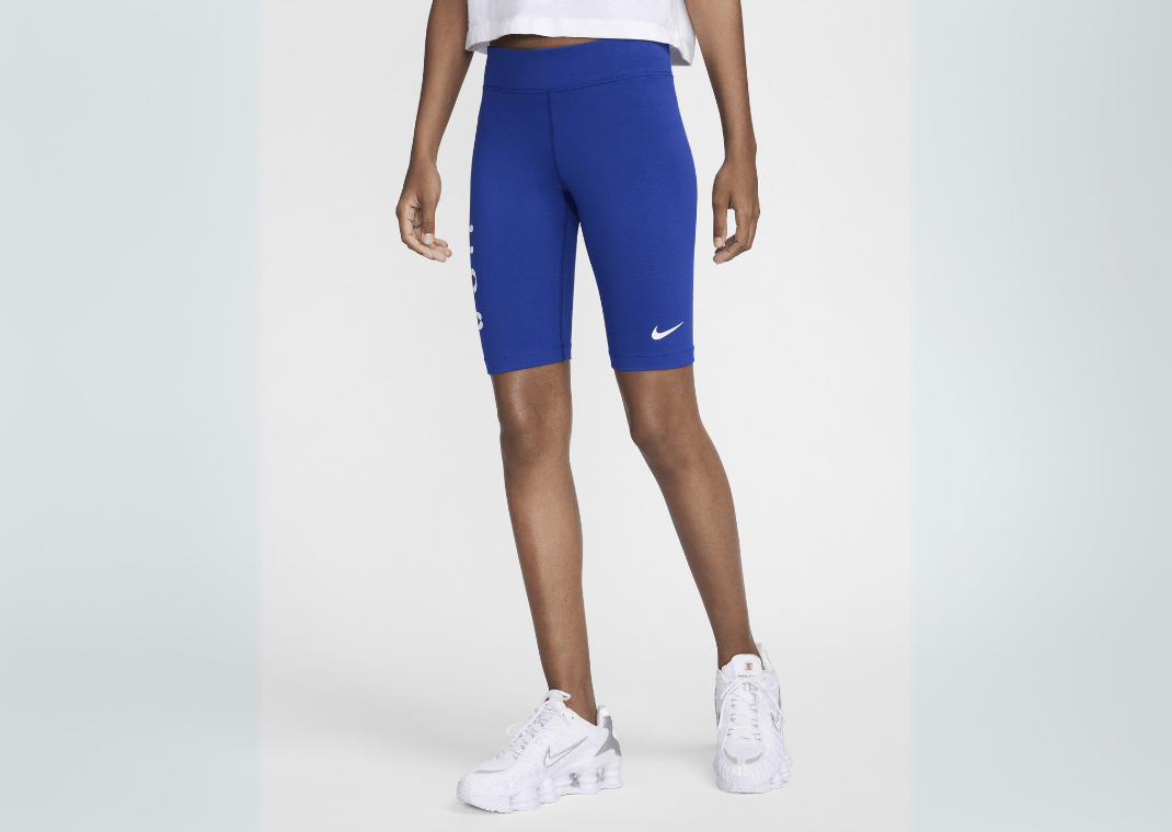 USA Essentials Women's Nike Mid-Rise Biker Shorts