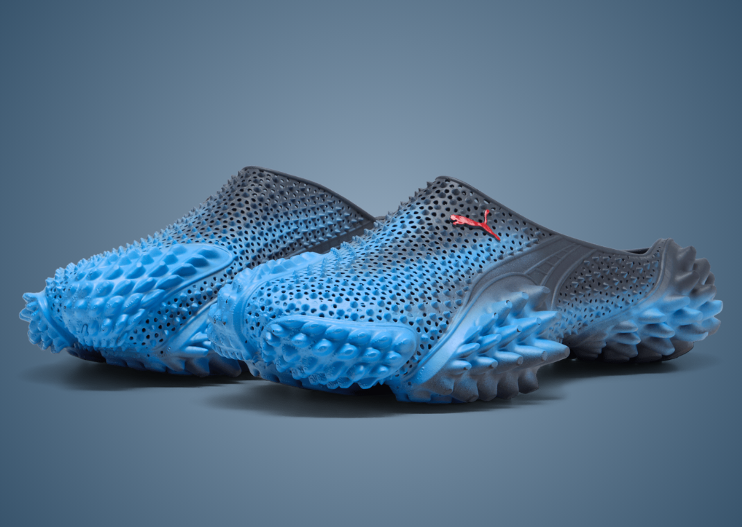 A$AP Rocky x Puma Mostro 3D Mule Blue Glimmer - Angle