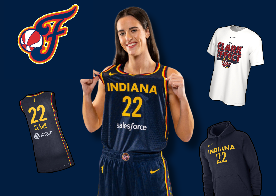 Caitlin Clark Indiana Fever Nike Apparel