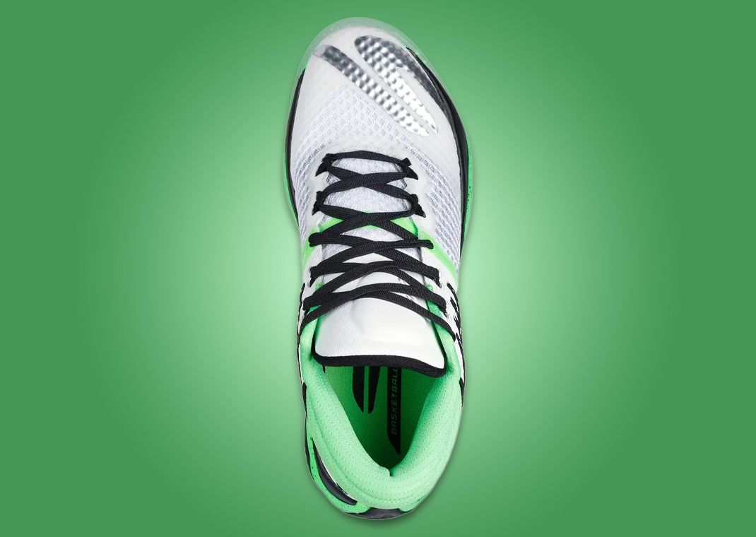 Skechers SKX Reign White Black Lime Top