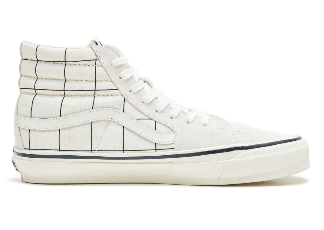 UNDERCOVER x Vans Sk8-Hi White - Medial