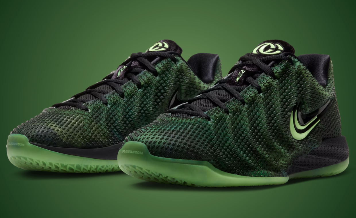 Stare Into the Green Eyes of Caitlin Clark’s Bewitching Halloween Nike Caitlin 1