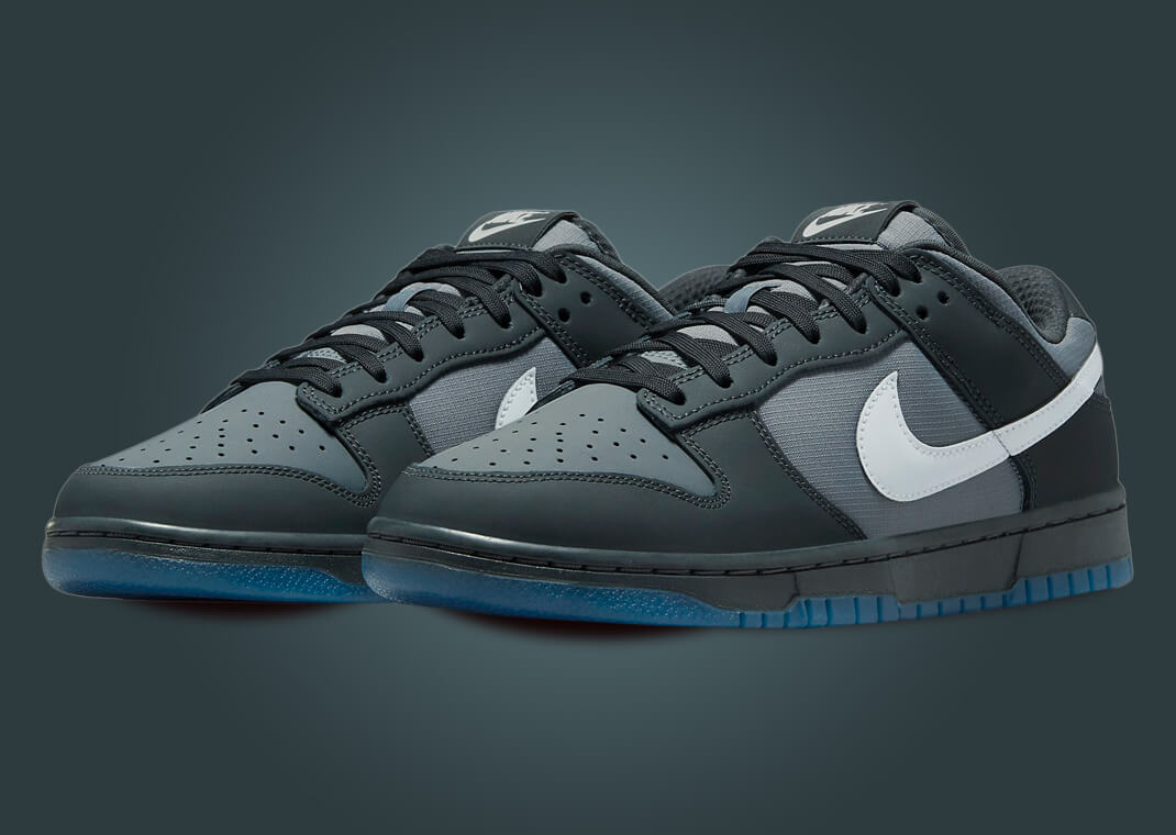 Nike Dunk Low Anthracite Pure Platinum Industrial Blue