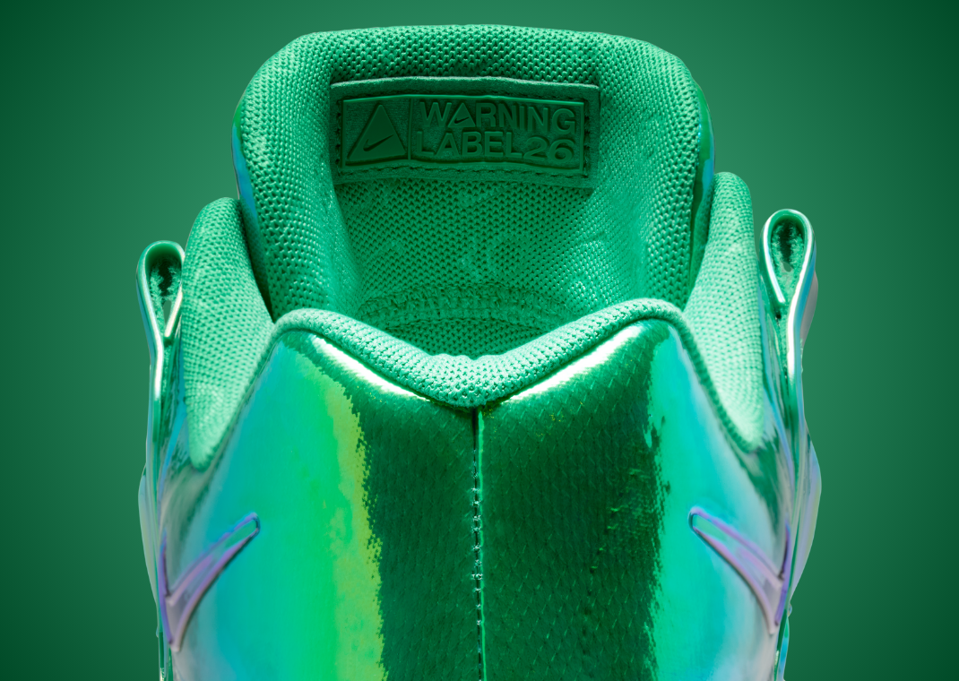 Nike KD 18 All-Star Warning Label - Back Detail