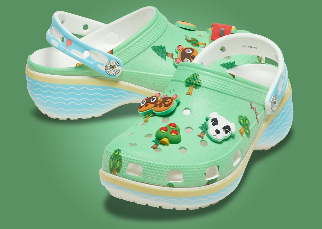 Animal Crossing x Crocs Platform Clog