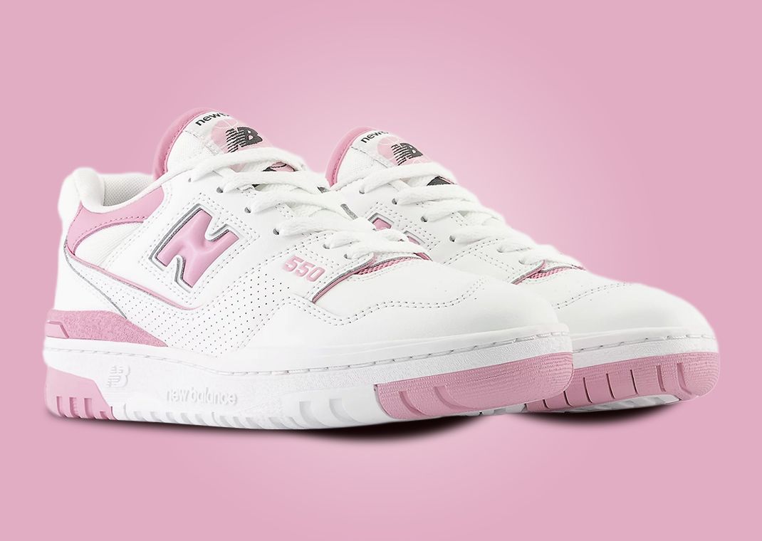 New Balance 550 White Bubblegum (W)