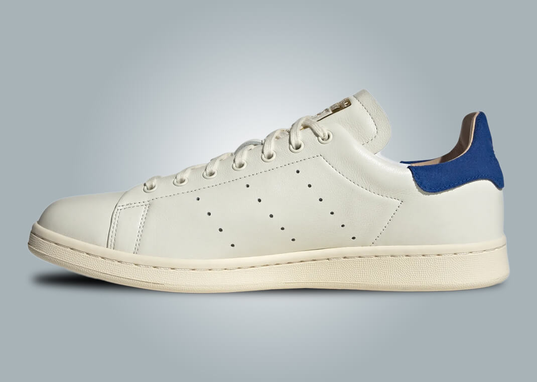adidas ☆ STAN SMITH Lux ‘Off-White  Blue’ Adidas Stan Smith Lux 'Off White/Royal Blue'