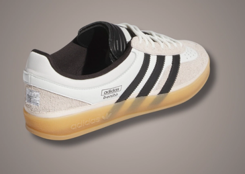 Bad Bunny x adidas Gazelle Indoor - IF9735 Heel Angle