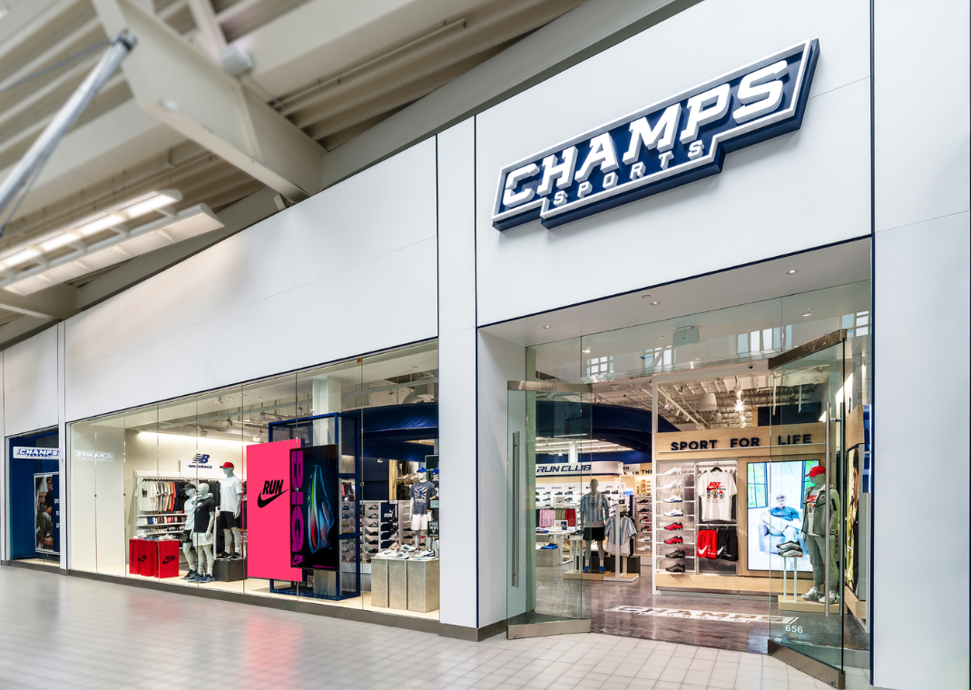 Champs Sports Reimagined concept in Tampa, Florida