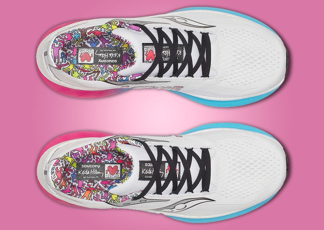Keith Haring x Saucony Ride 18 Top