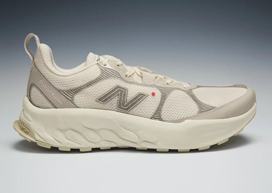 District Vision x New Balance Hierro v8 Trail Bone Lateral
