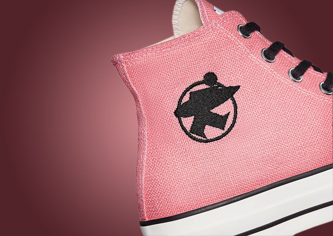靴 Converse Stussy Surfman Pink CT70 Hi Converse x Stussy Chuck 70 High Surfman Pink/Black Men's