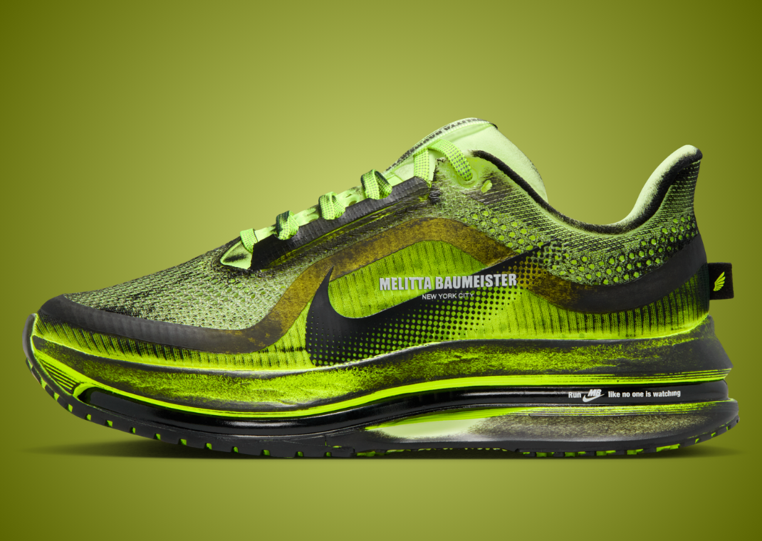 Melitta Baumeister x Nike Pegasus Premium Volt - Lateral
