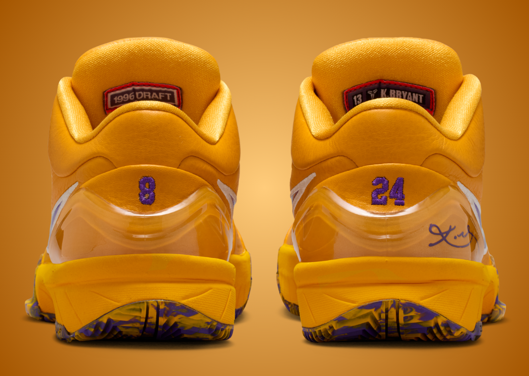 Nike Kobe 4 Protro Lakers GS - Back