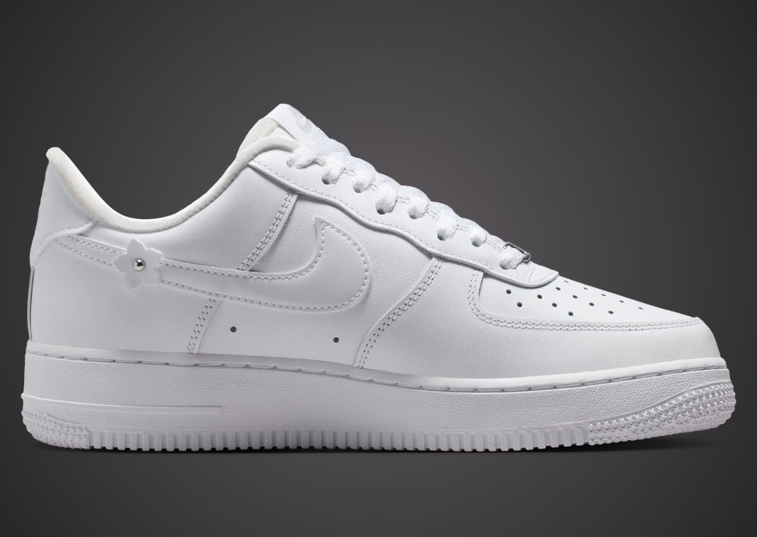 Nike Air Force 1 Low '07 Flowers White - Medial