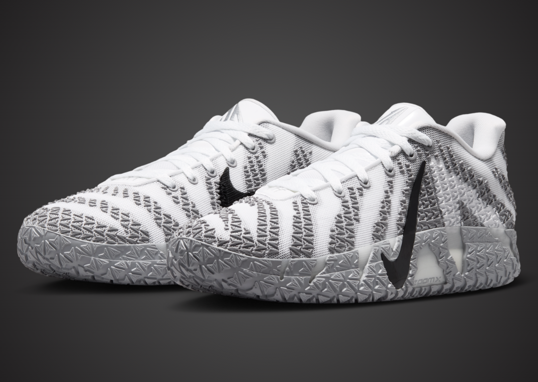 Nike Ja 3 TB White Wolf Grey pair