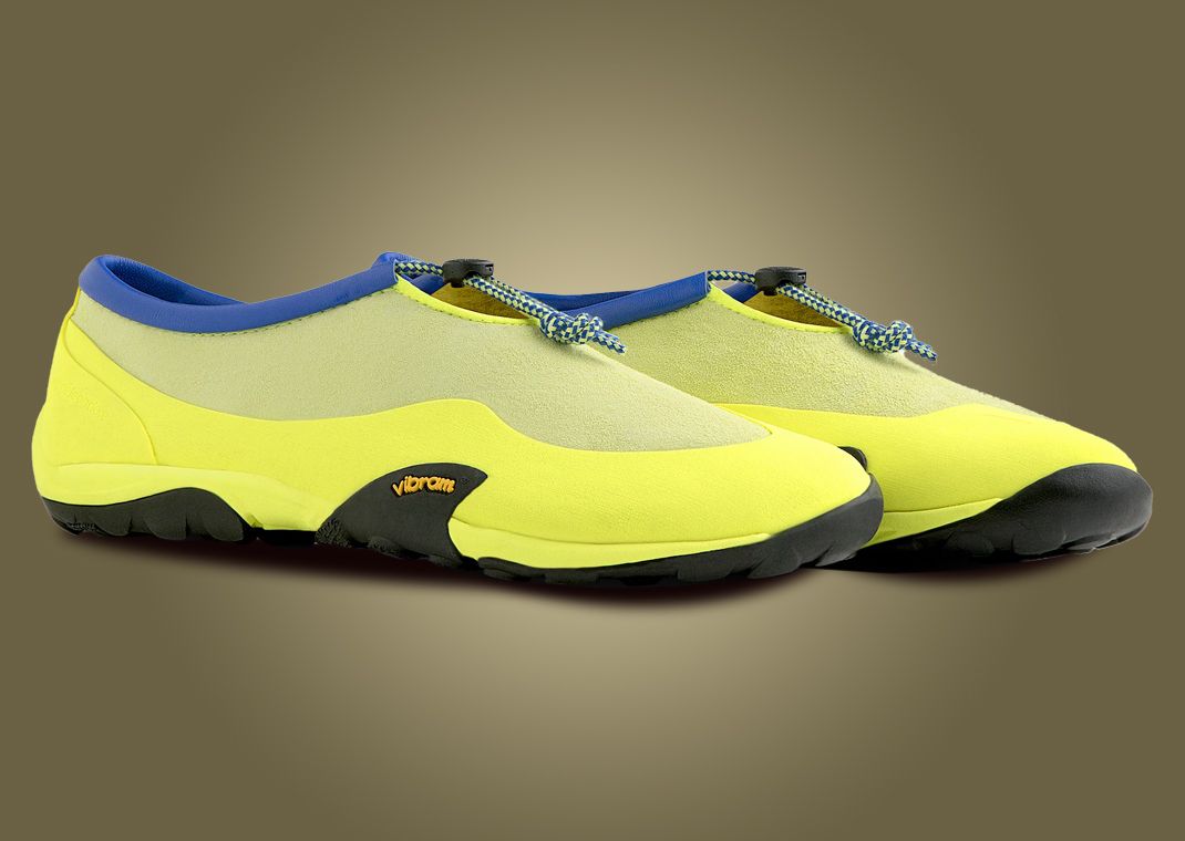 Aime Leon Dore x New Balance MT10T Sport Shoe Lime Angle