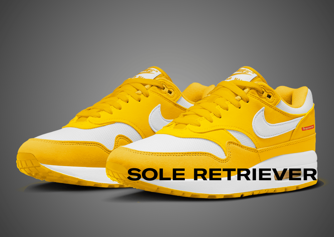 Supreme x Nike Air Max 1 '87 SP Speed Yellow