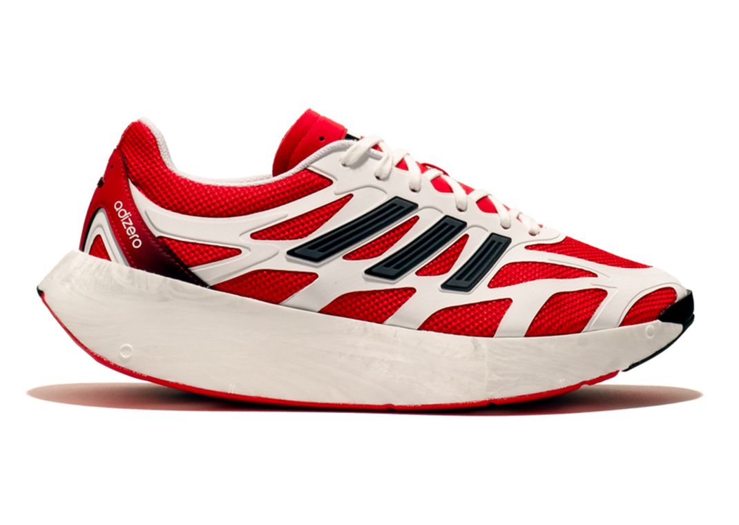 The adidas Adizero Aruku White Pure Ruby Releases October 2024