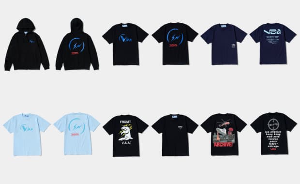 fragment design x V.A.A. T-Shirts and Pop-Up for AJ 1 High