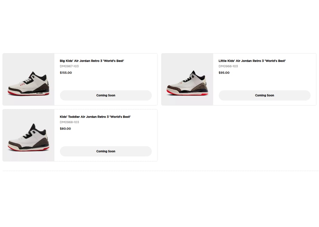 Air Jordan 3 Retro World’s Best Dad