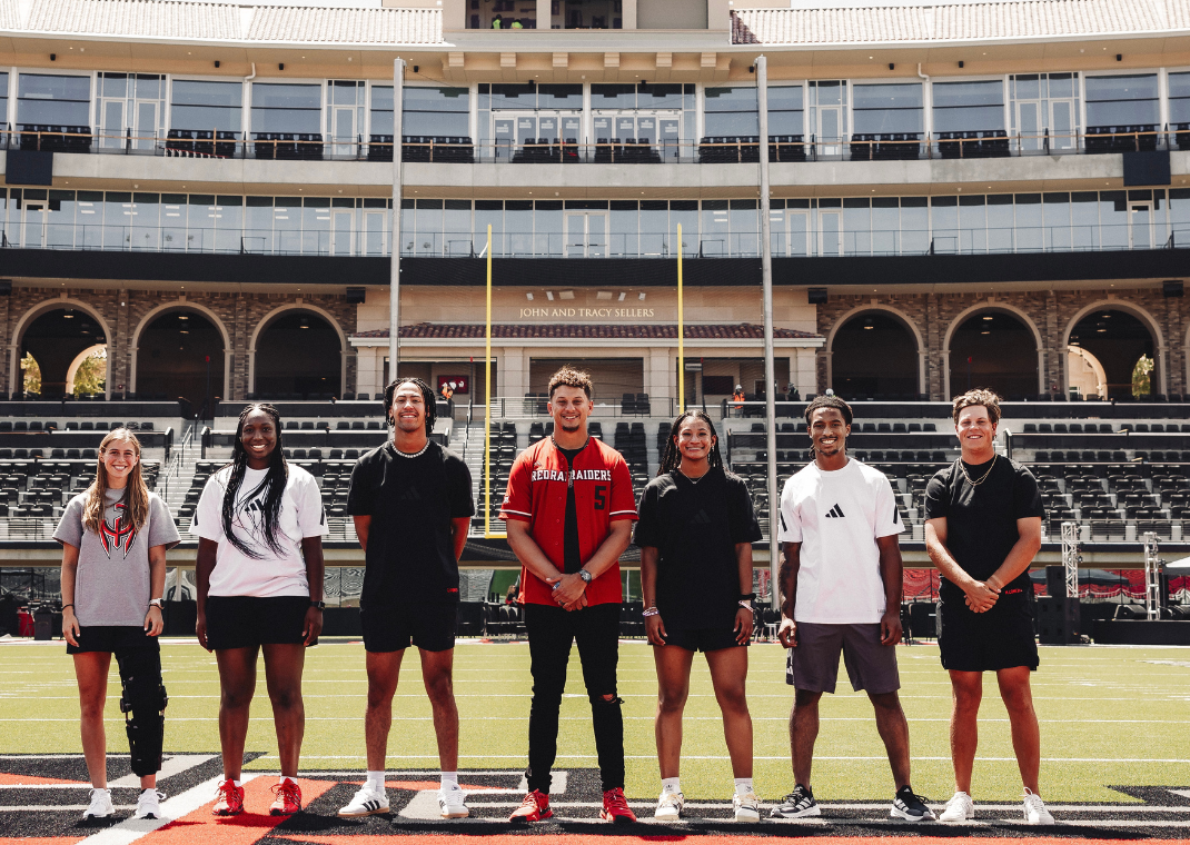 Patrick Mahomes and adidas Sign Six Texas Tech Athletes to Team Mahomes