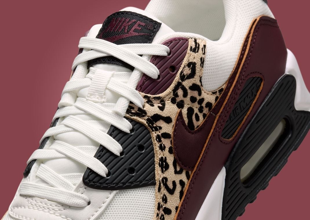 Nike Air Max 90 Leopard Burgundy (W)