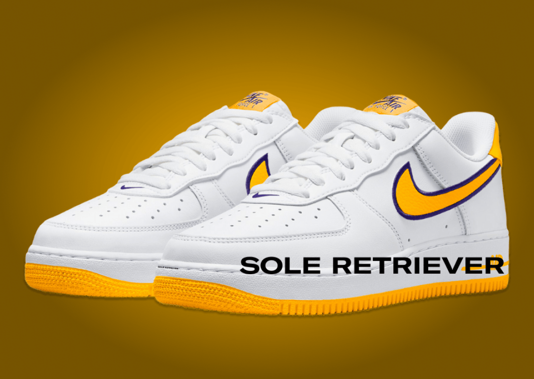 The Nike Air Force 1 Low Kobe Bryant Lakers PE Releases Holiday 2024