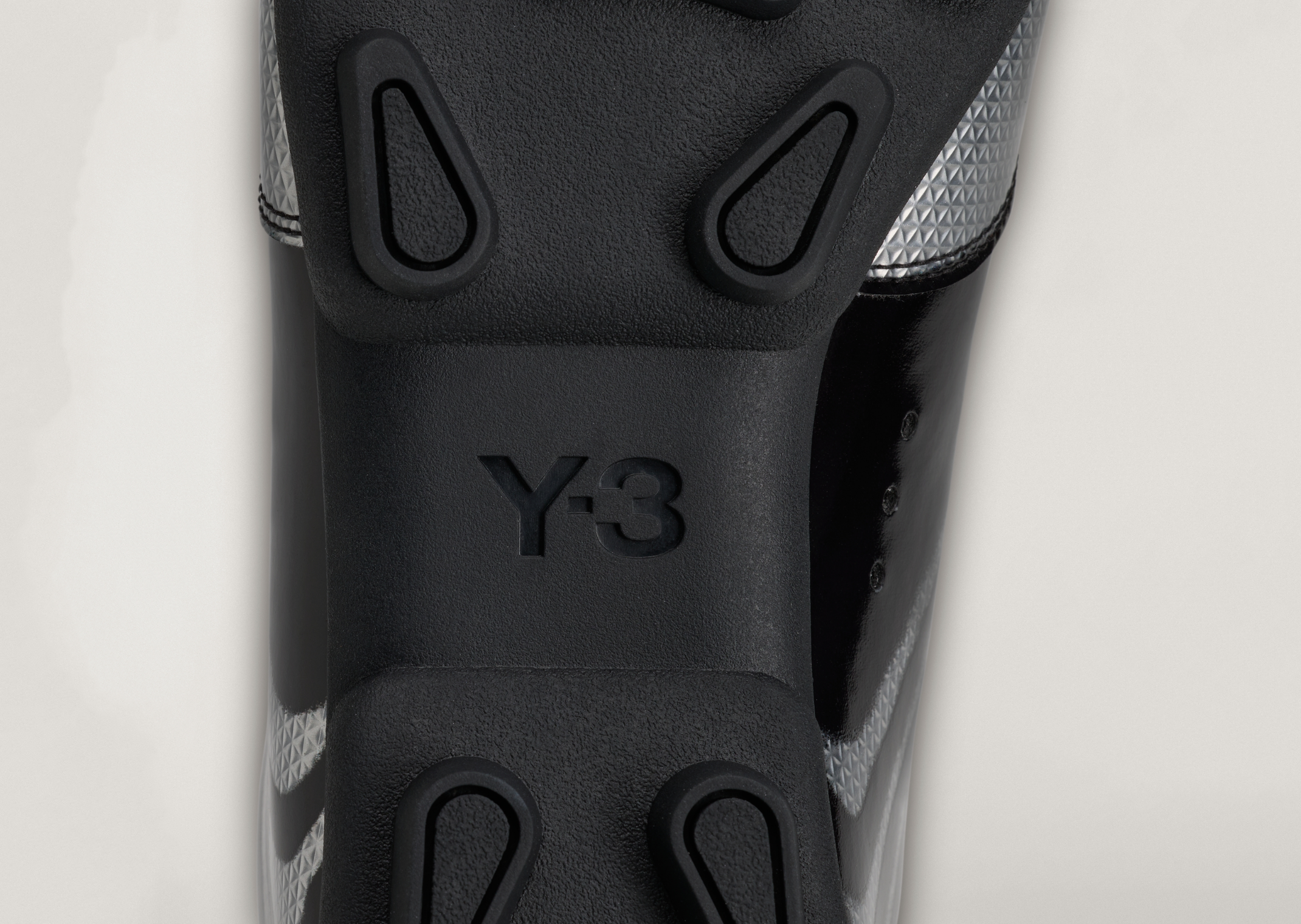 CHITO x adidas Y-3 F50+ Tunit Black Silver outsole