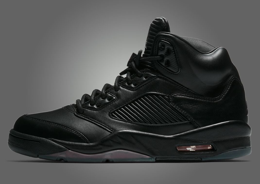 Air Jordan 5 Premium Triple Black