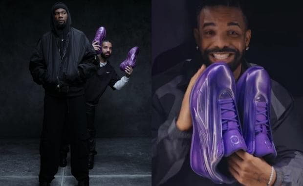 Drake Nike KD 19 Field Purple Commercial
