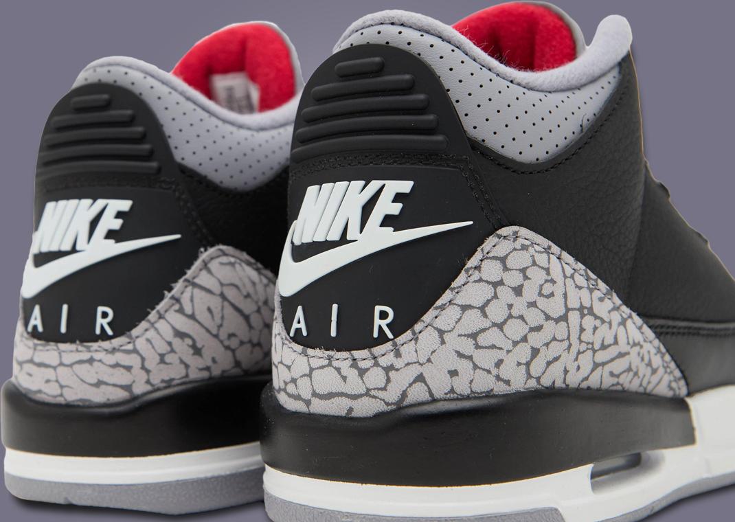 The Air Jordan 3 Black Cement Releases November 2024