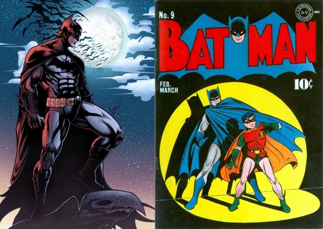 Batman in the comics