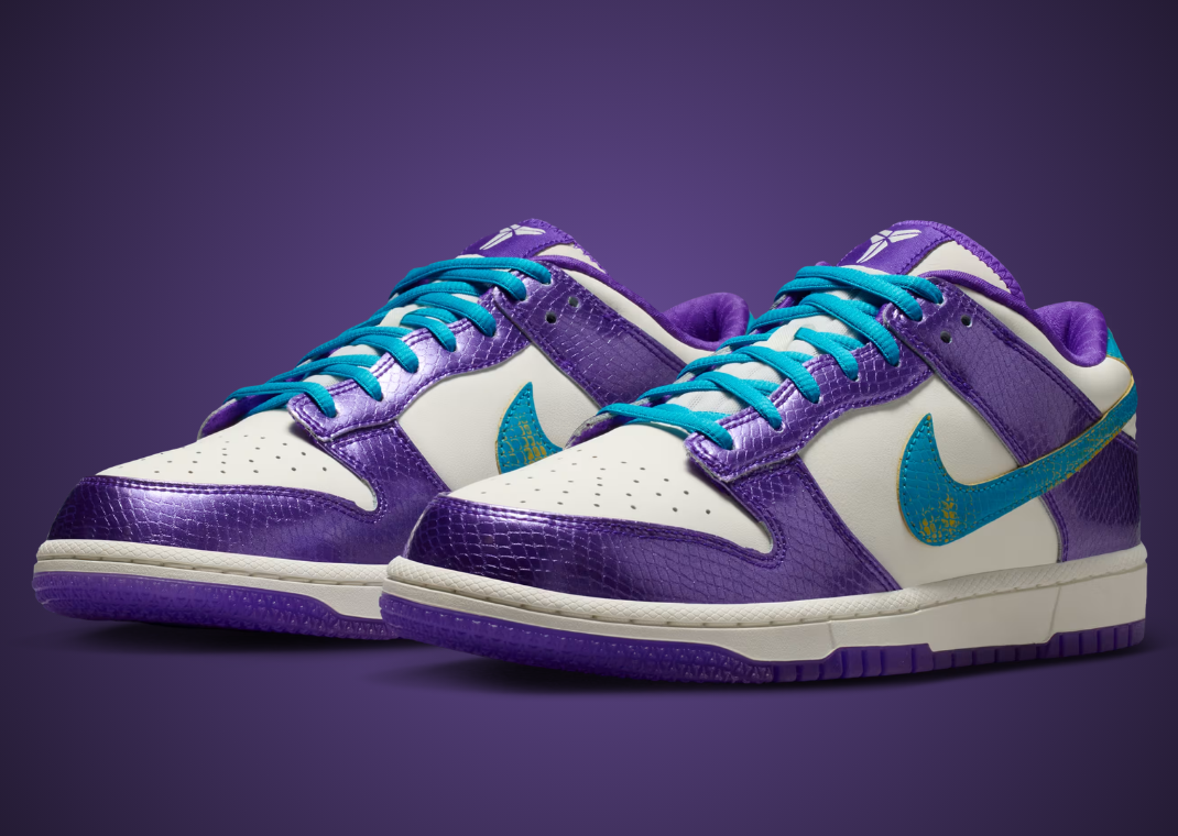 Nike Kobe Dunk Low Protro Hornets - Angle