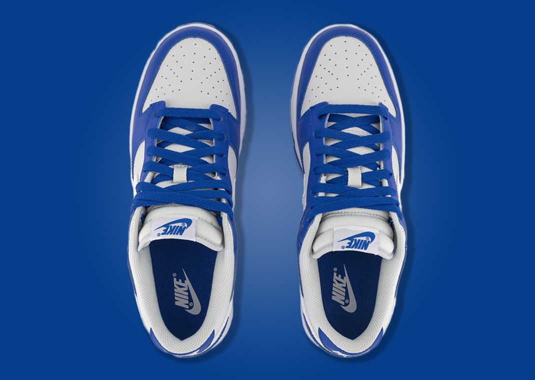 This Nike Dunk Low Comes In A Reverse Kentucky Color Scheme