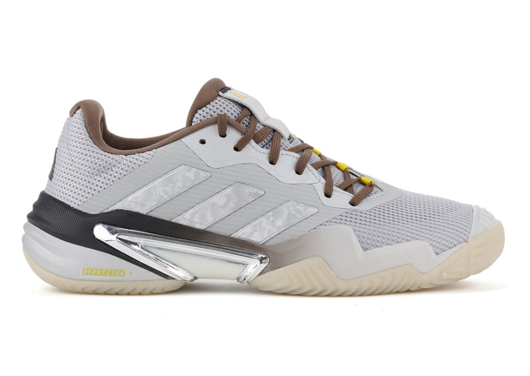 Brain Dead x adidas Barricade 13 Silver - Lateral
