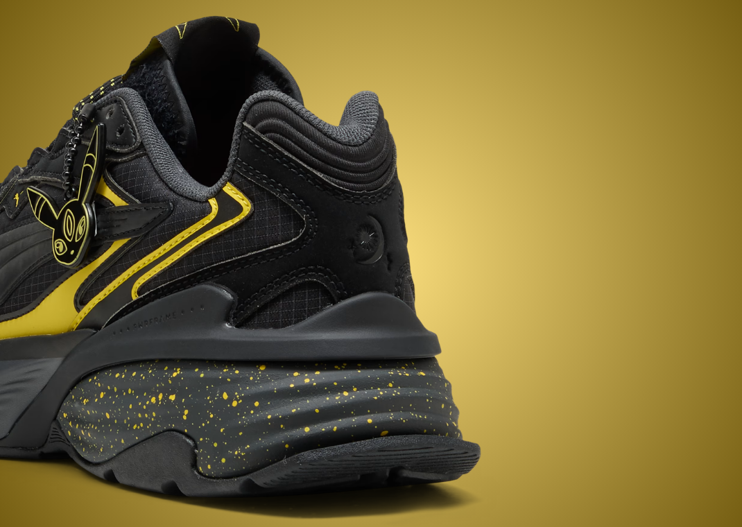 Pokémon x Puma Fade Umbreon - Heel Detail