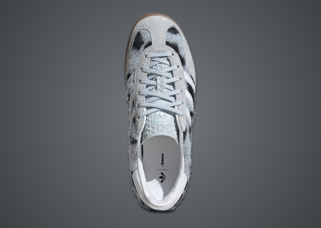 atmos Pink x adidas Gazelle Indoor Trinity Leopard Halo Blue Top