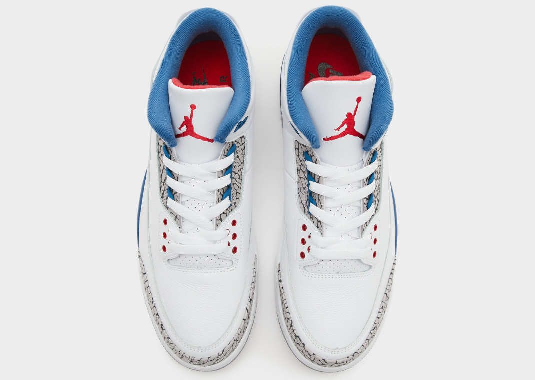 Air Jordan 3 Retro True Blue - Top