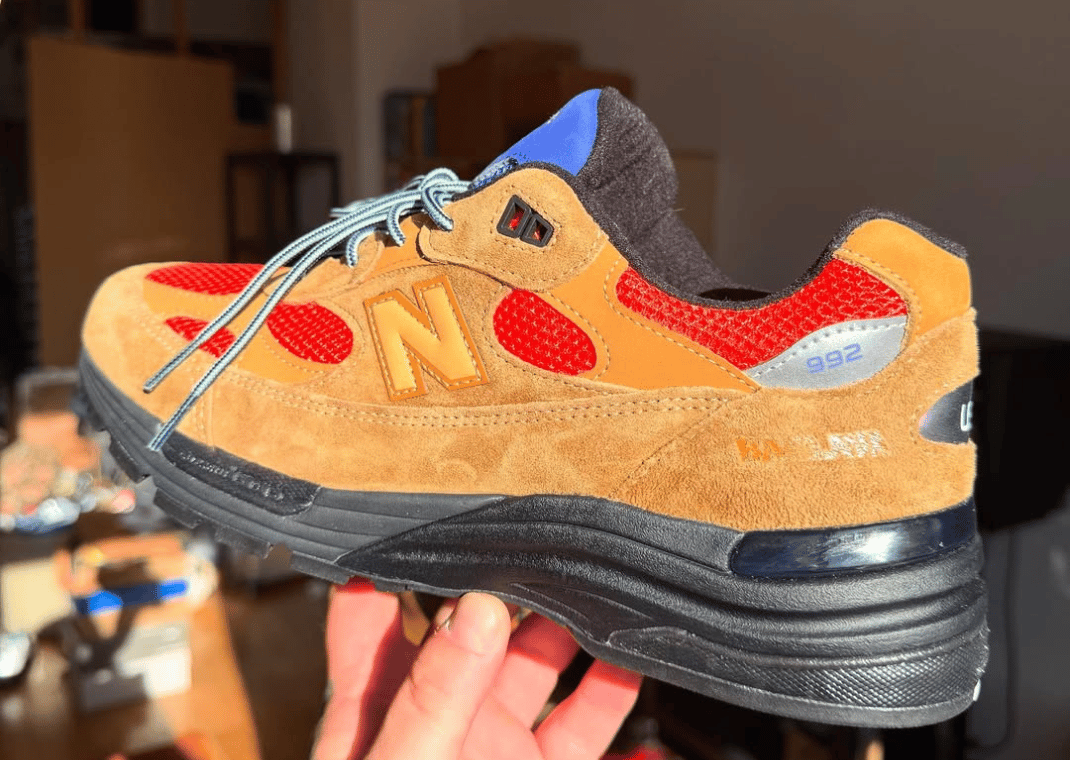 Action Bronson x New Balance 992 Made in USA Tan Red