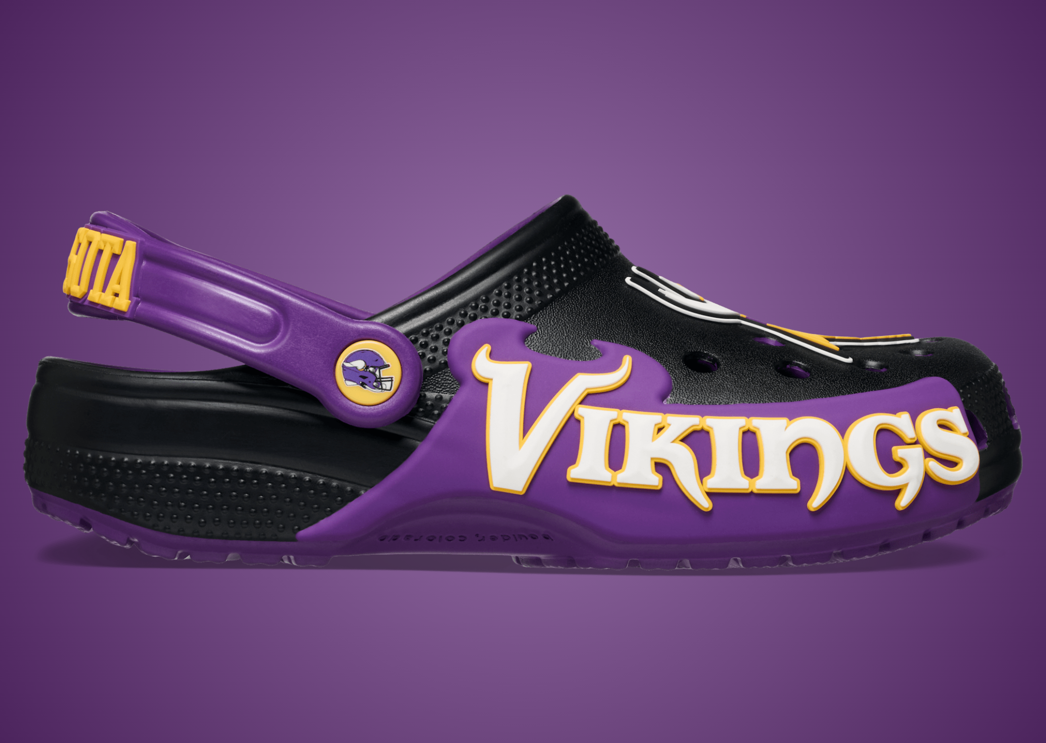 NFL x Crocs Classic Clog Minnesota Vikings (GS) - Lateral