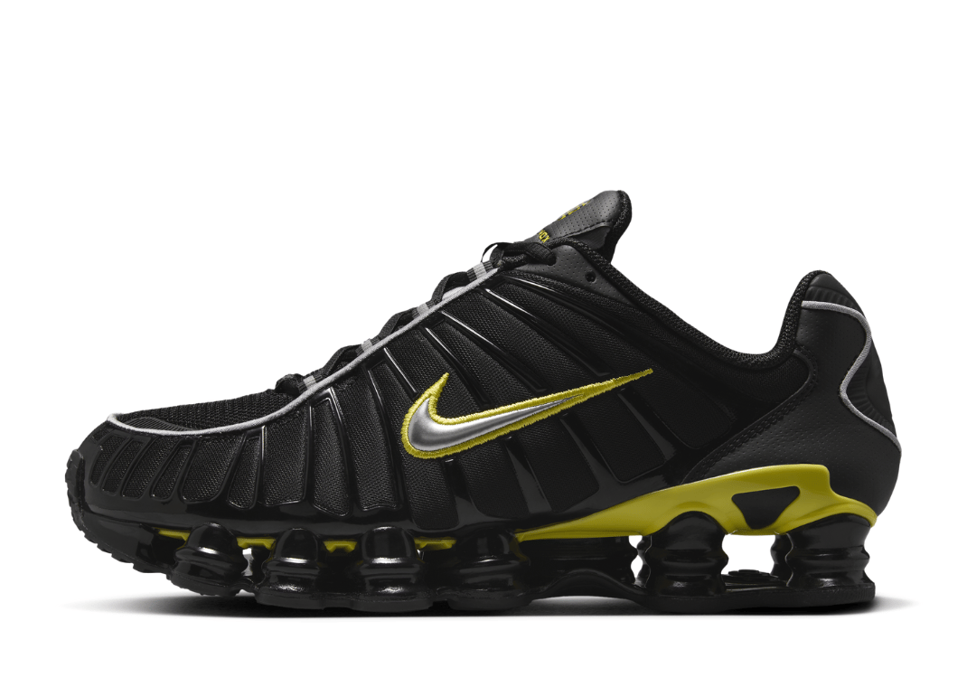 Nike Shox TL Black Dynamic Yellow