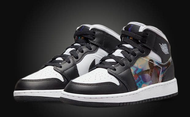 Hologram Accents This Air Jordan 1 Mid