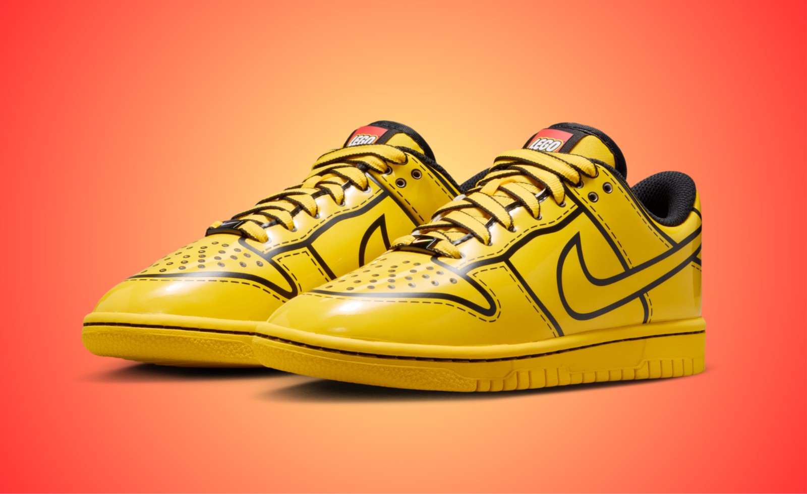 LEGO x Nike Dunk Low Tour Yellow (GS) 